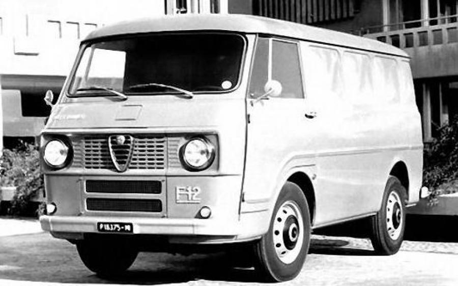 Alfa Romeo F12 Furgone Chiuso Diesel '1973 - 77